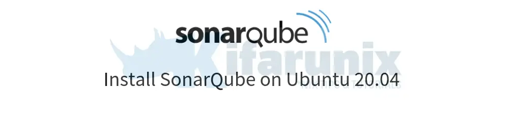 Home 20 install SonarQube on Ubuntu 20.04
