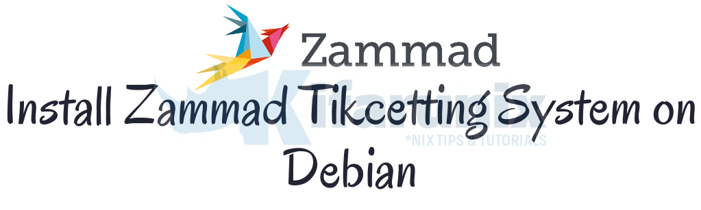 Install Zammad Ticketing System on Debian 10