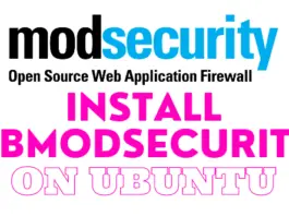Install LibModsecurity with Apache on Ubuntu 20.04