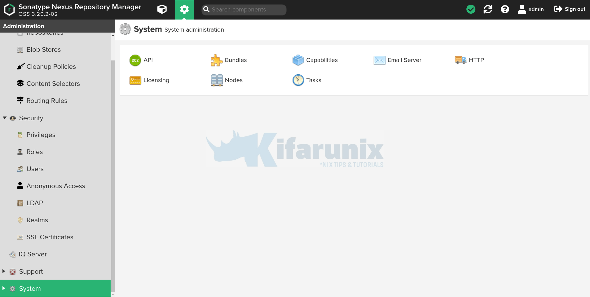 nexus dashboard