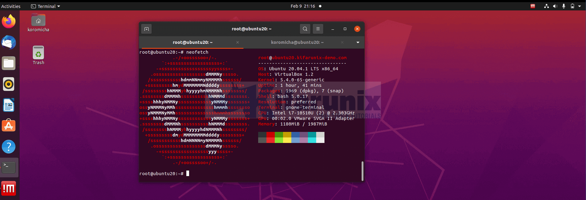 ubuntu nomachine server install