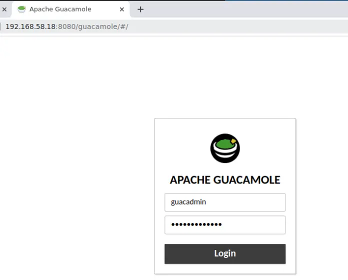 Apache guacamole настройка ubuntu