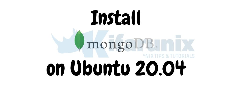 Home 19 Install MongoDB on Ubuntu 20.04
