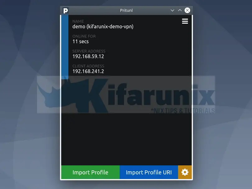 install Pritunl VPN client on Debian/Ubuntu