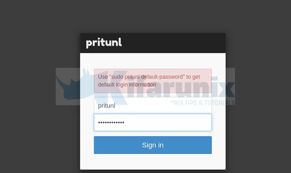 pritunl vpn setup