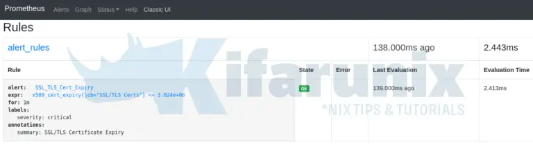 Configure Prometheus Email Alerting with AlertManager - kifarunix.com