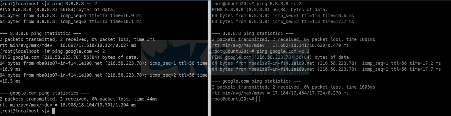 Configure Ubuntu 20.04 as Linux Router - kifarunix.com