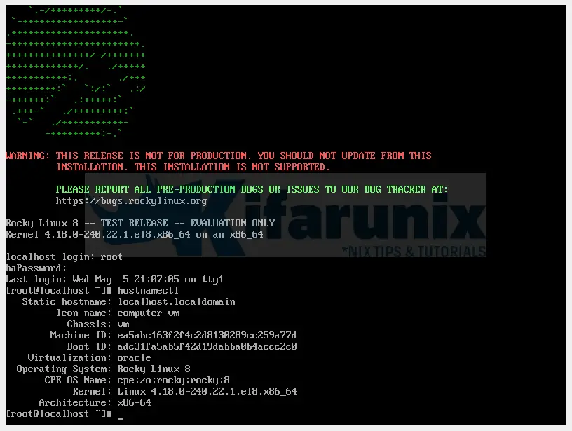 install rocky linux