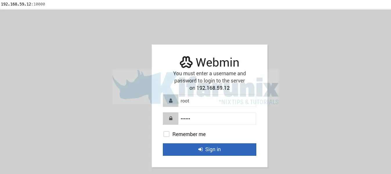 Install Webmin on Debian 10