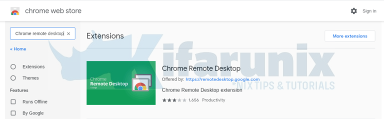 Remote Extension Install and Setup Chrome Remote Desktop on Ubuntu 20.04 - kifarunix.com