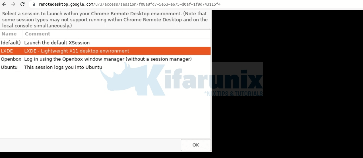 Install and Setup Chrome Remote Desktop on Ubuntu 20.04