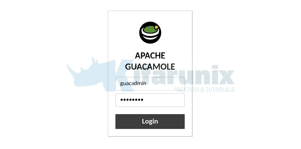 Install Apache Guacamole on Rocky Linux 8