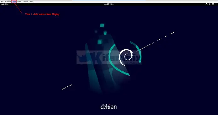Установите гостевые дополнения VirtualBox в Debian 11