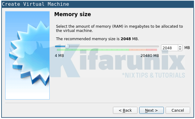 kali linux memory
