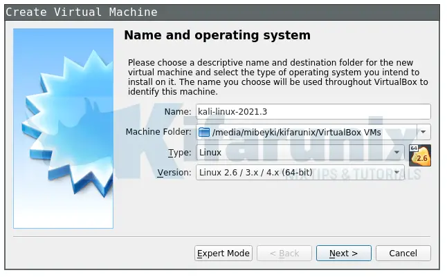 Easily Install Kali Linux 2021.3 on VirtualBox