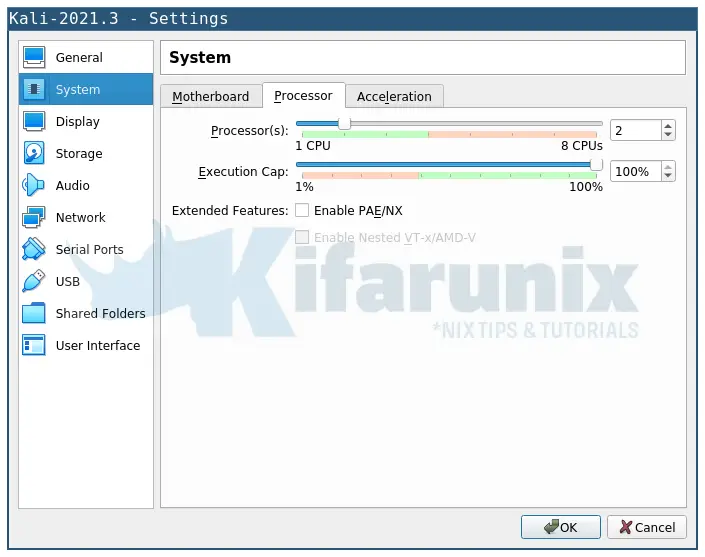 Install Kali Linux 2021.3 on VirtualBox