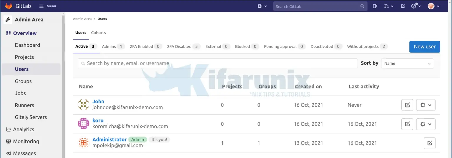 Integrate Gitlab With Openldap For Authentication Kifarunix Integrate Gitlab With Openldap For Authentication Kifarunix