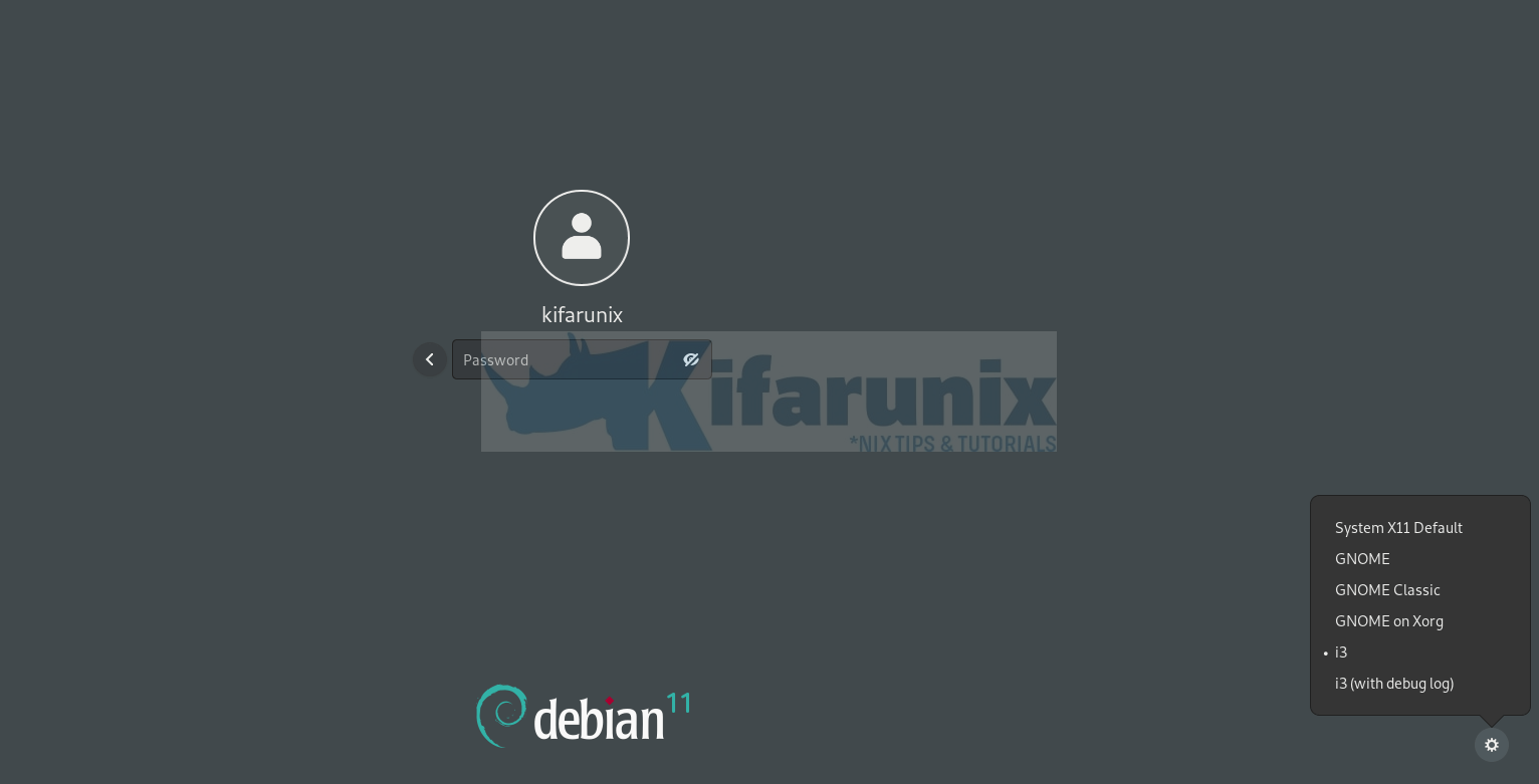 Install and Setup i3 Windows Manager on Debian 11