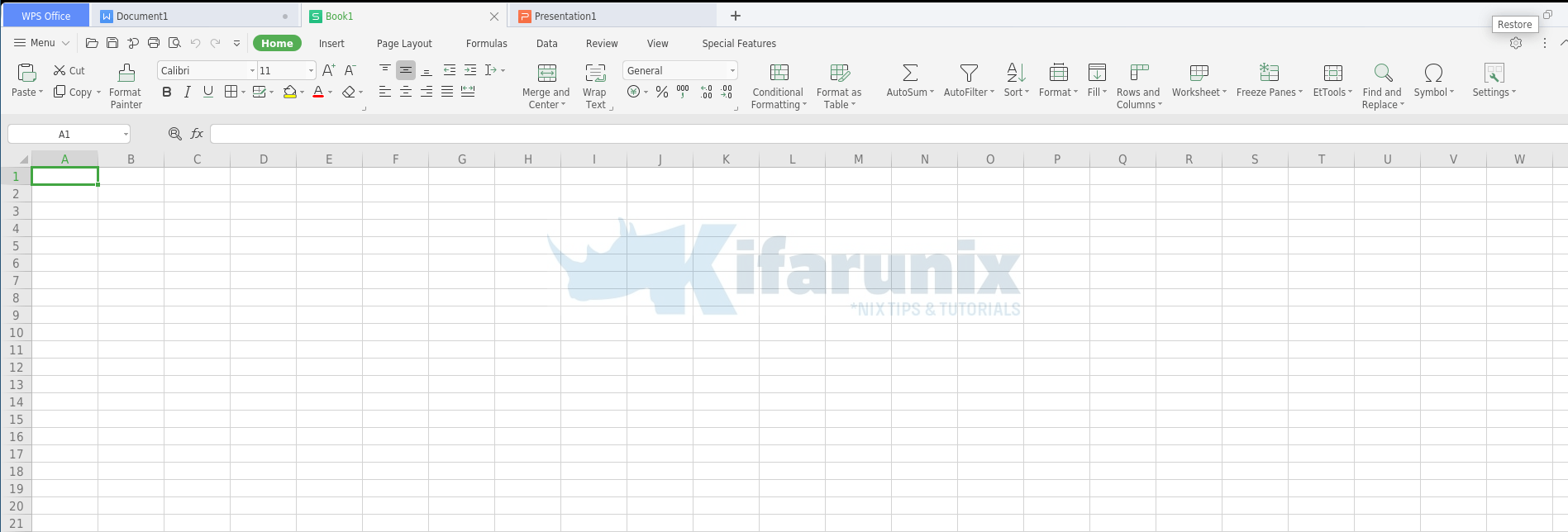 excel workbook