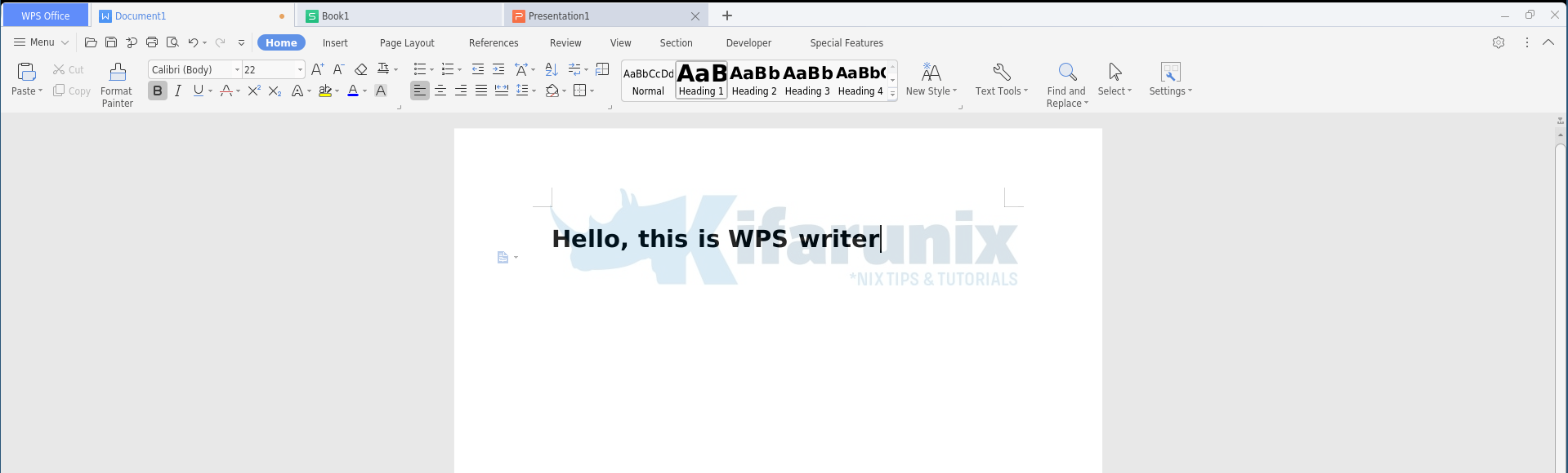 Install WPS Office on Ubuntu /Debian 11 