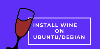 install wine ubuntu/debian