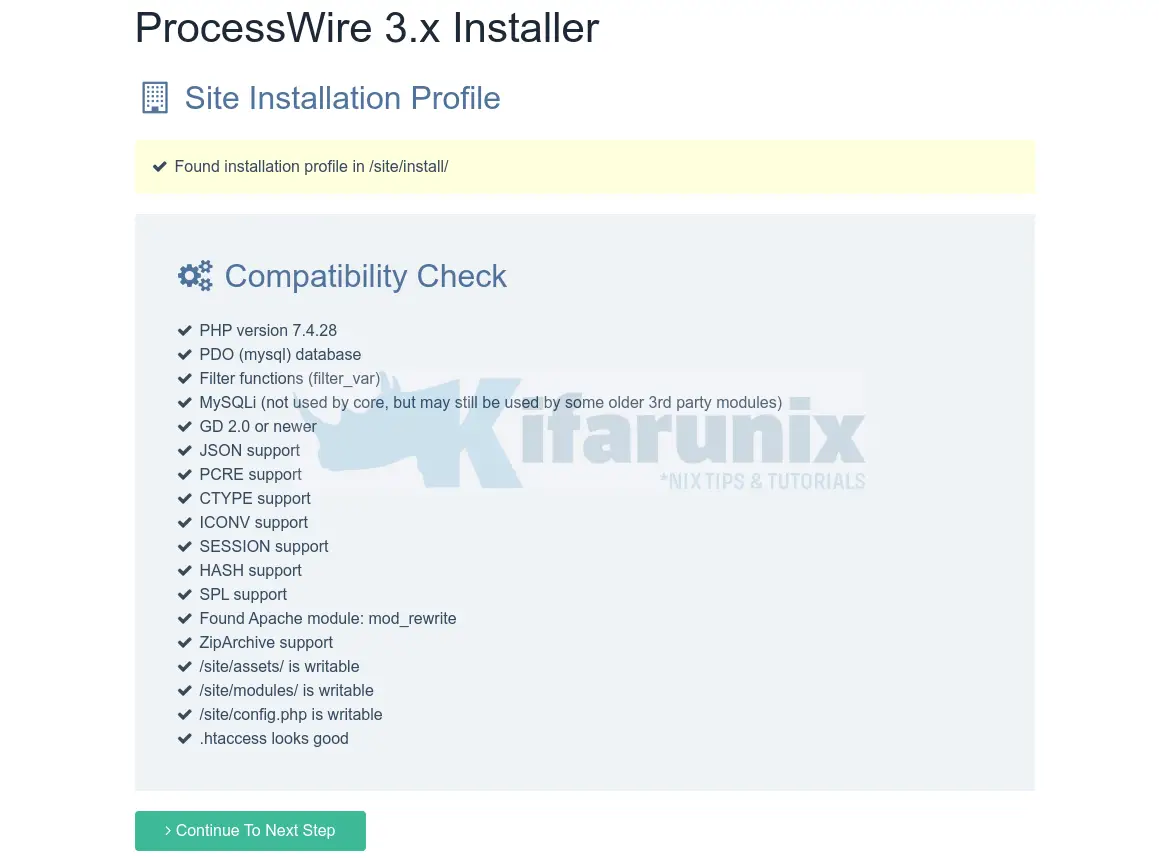 processwire php modules check
