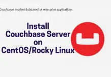 install couchbase server centos rockylinux
