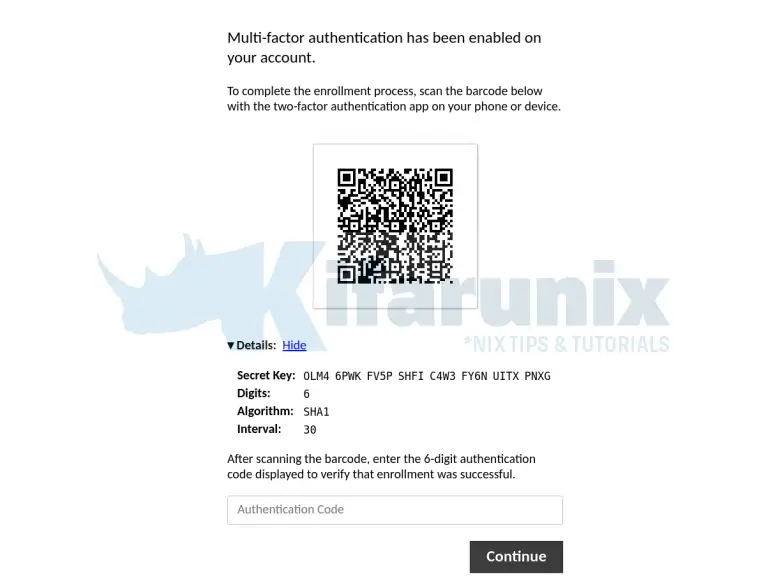 Configure TOTP TwoFactor Authentication on Apache Guacamole