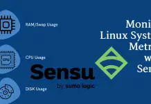 monitor Linux system metrics using Sensu