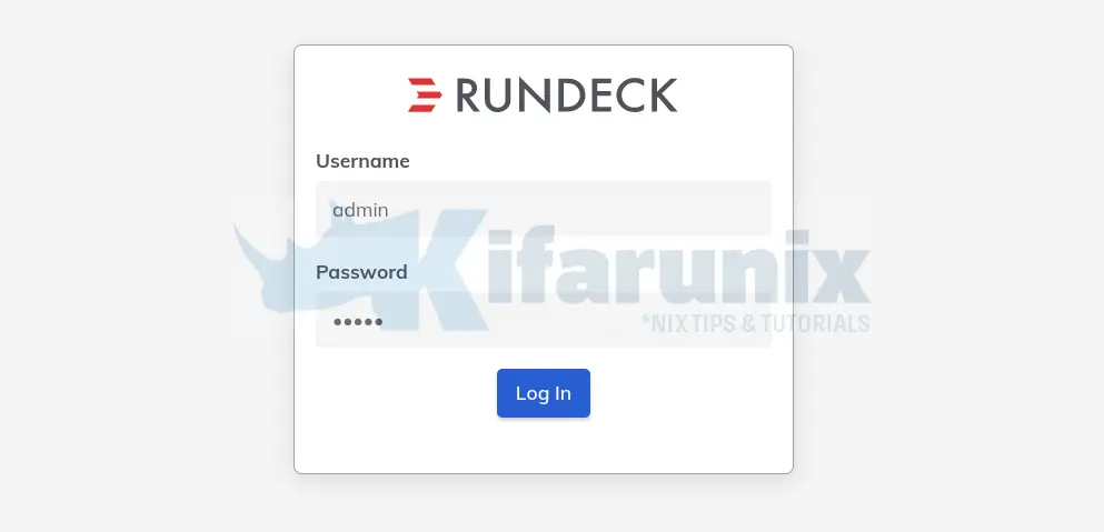 Install Rundeck on Rocky Linux