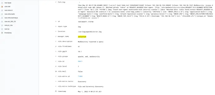 Process ModSecurity Logs using Wazuh - kifarunix.com