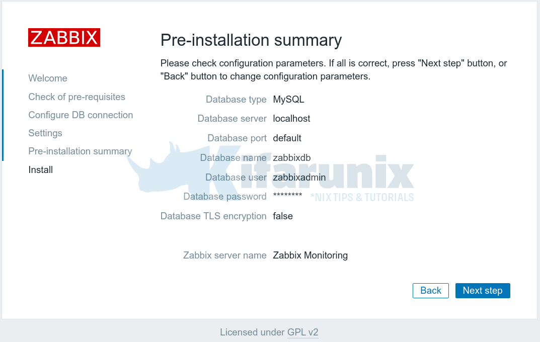 Install Zabbix Server on Rocky Linux