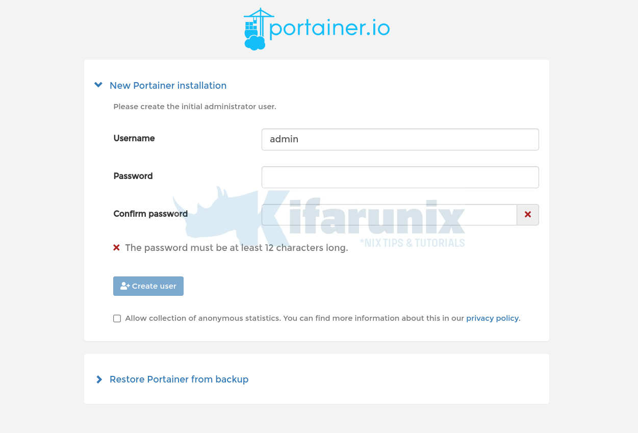Install Portainer on Rocky Linux