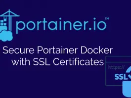 Setup Portainer with SSL Certificates