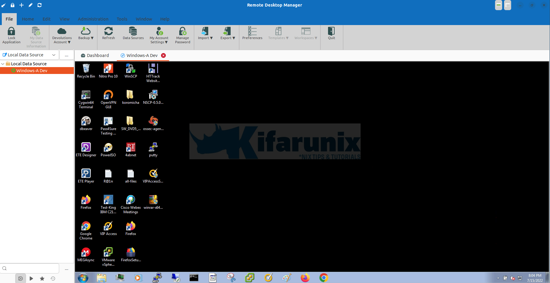 Install Devolution Remote Desktop Manager on Ubuntu/Debian