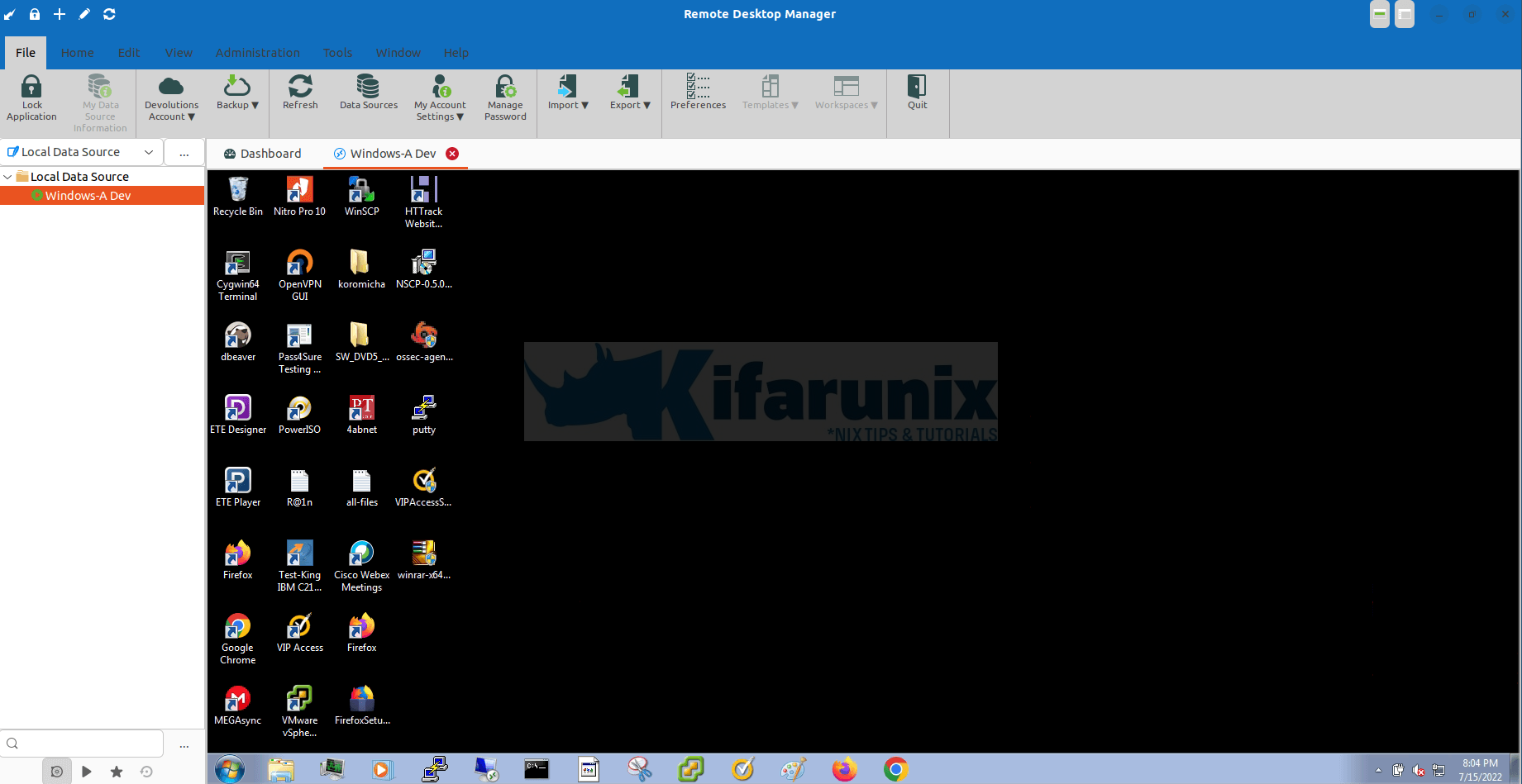 Install Devolution Remote Desktop Manager on Ubuntu/Debian - kifarunix.com