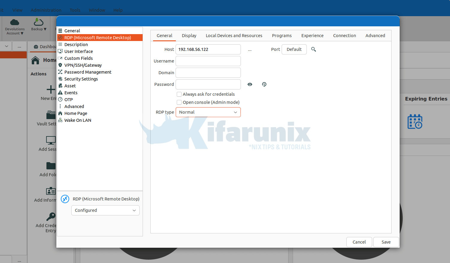 Install Devolution Remote Desktop Manager on Ubuntu/Debian - kifarunix.com
