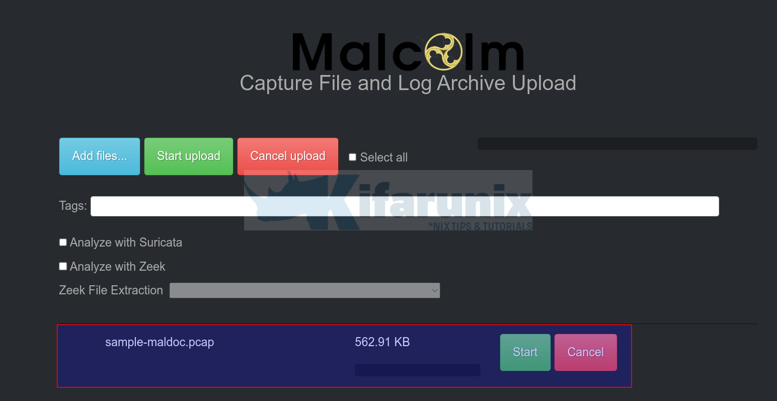 Analyze PCAP Files using Malcolm Network Traffic Analysis tool ...