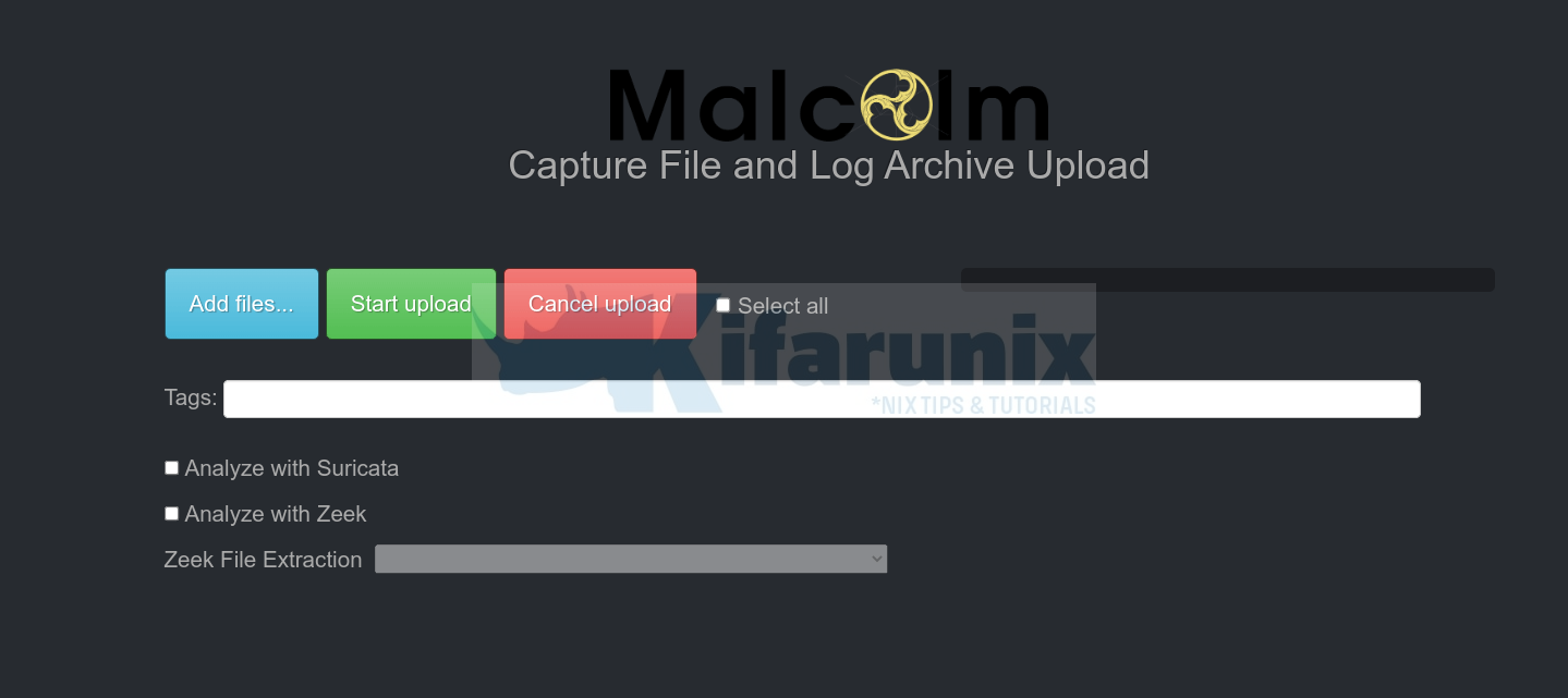 Analyze PCAP Files using Malcolm Network Traffic Analysis tool
