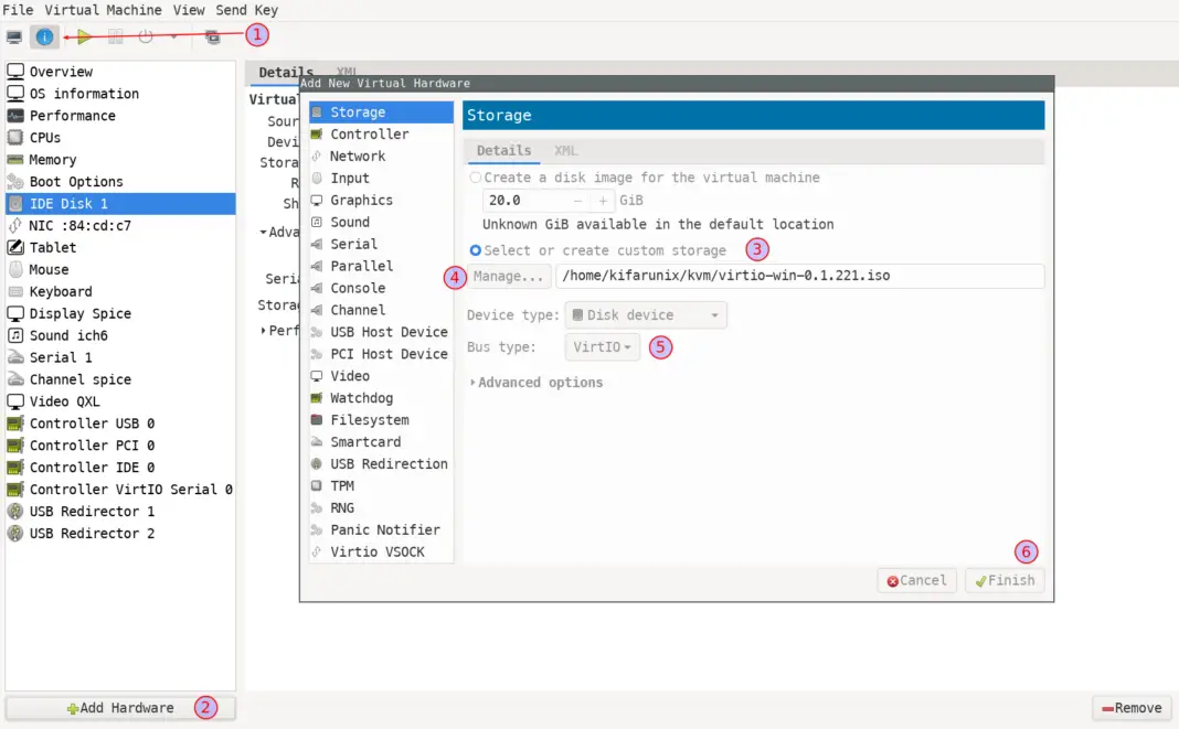 Change Windows Boot Device from IDE to Virtio on KVM