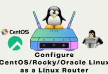 Configure CentOS/Rocky/Oracle Linux as a Linux Router