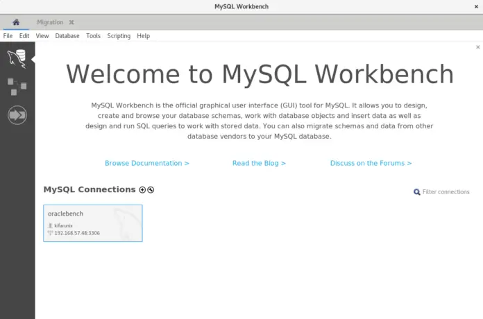 Install MySQL Workbench on Oracle Linux 8 - kifarunix.com
