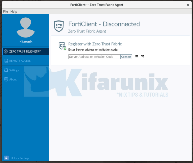 Forticlient Linux Easily Install FortiClient VPN on Oracle Linux - kifarunix.com