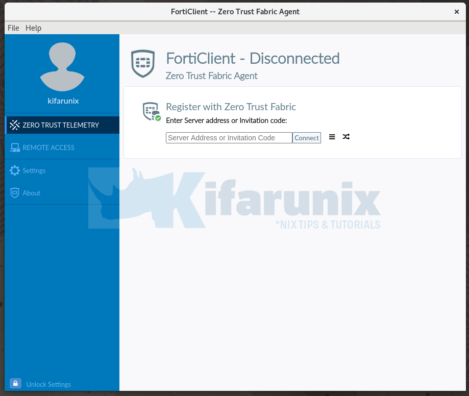 Forticlient Installation Easily Install FortiClient VPN on Oracle Linux - kifarunix.com