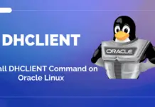 Install dhclient command on Oracle Linux