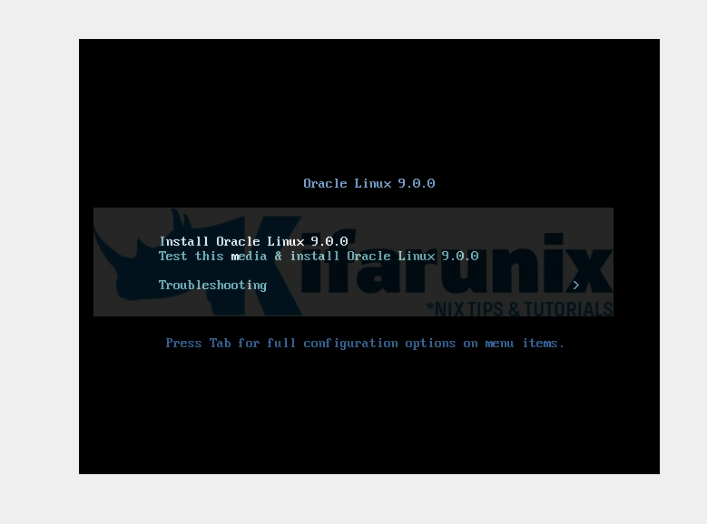 install oracle linux