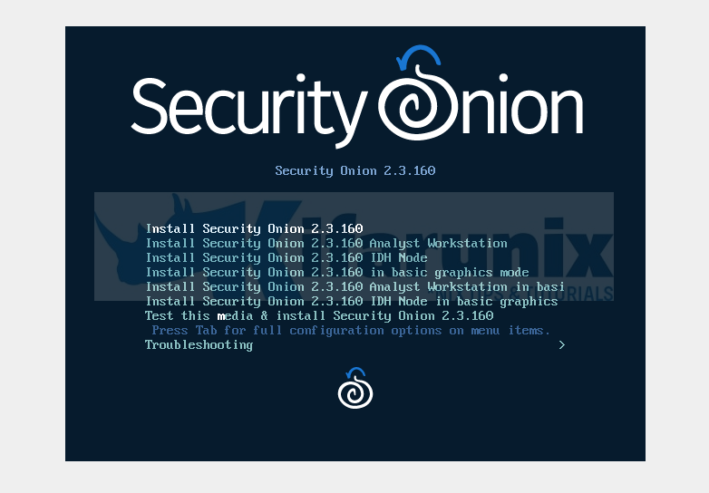 install security onion