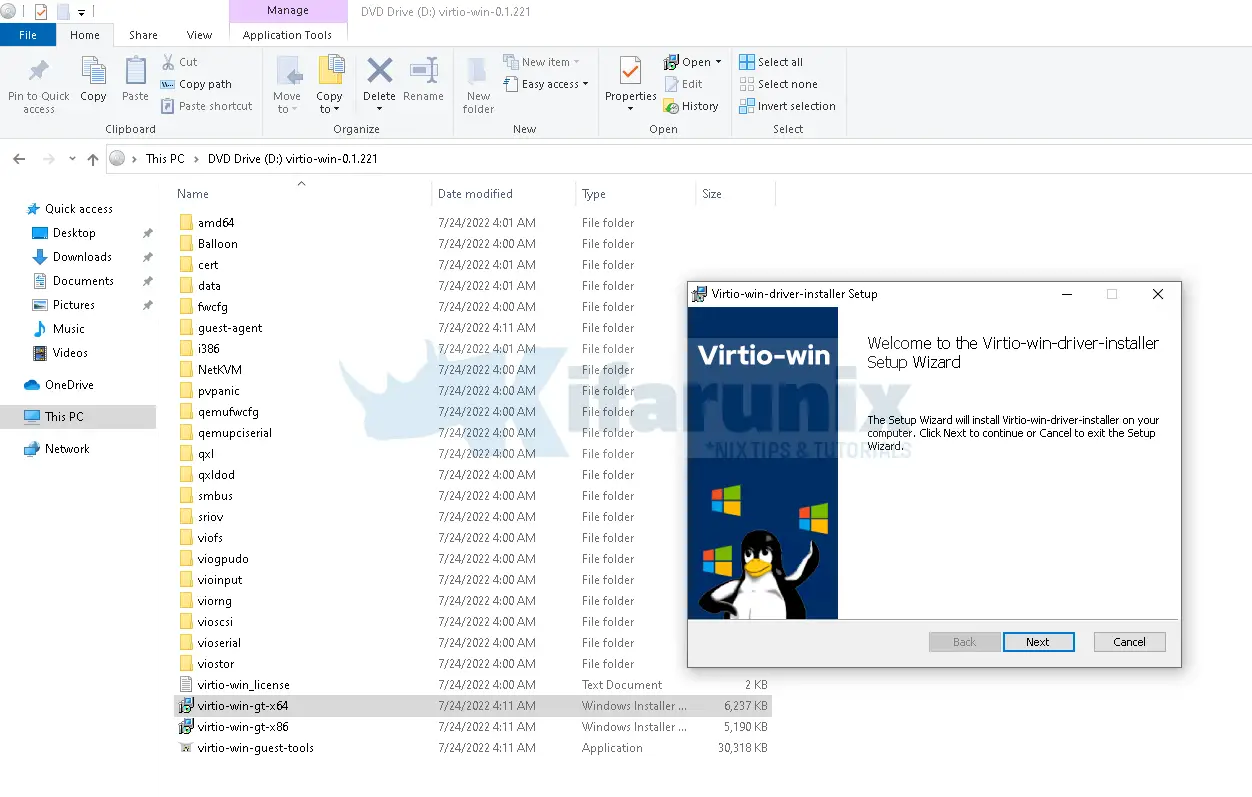 install virti drivers windows