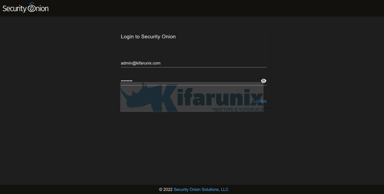 Install And Setup Security Onion On VirtualBox - Kifarunix.com