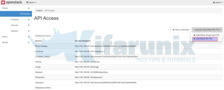 How to Create And Delete OpenStack Project - kifarunix.com